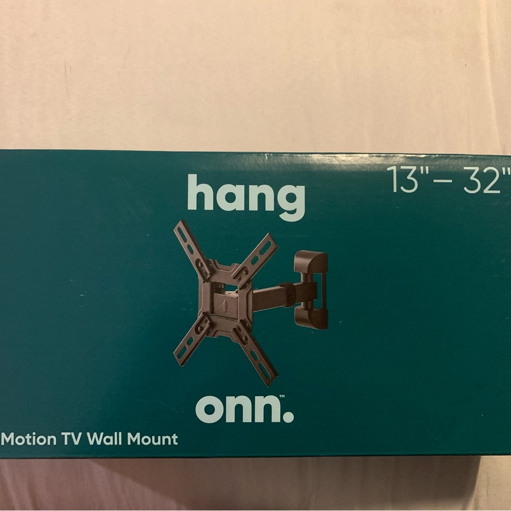 ONN tilting tv wall mount 13-32"